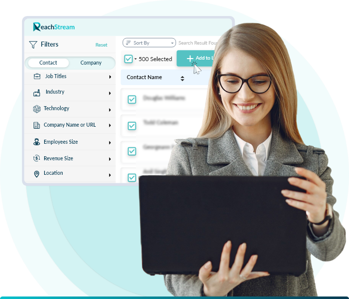 Reachstream’s List Builder