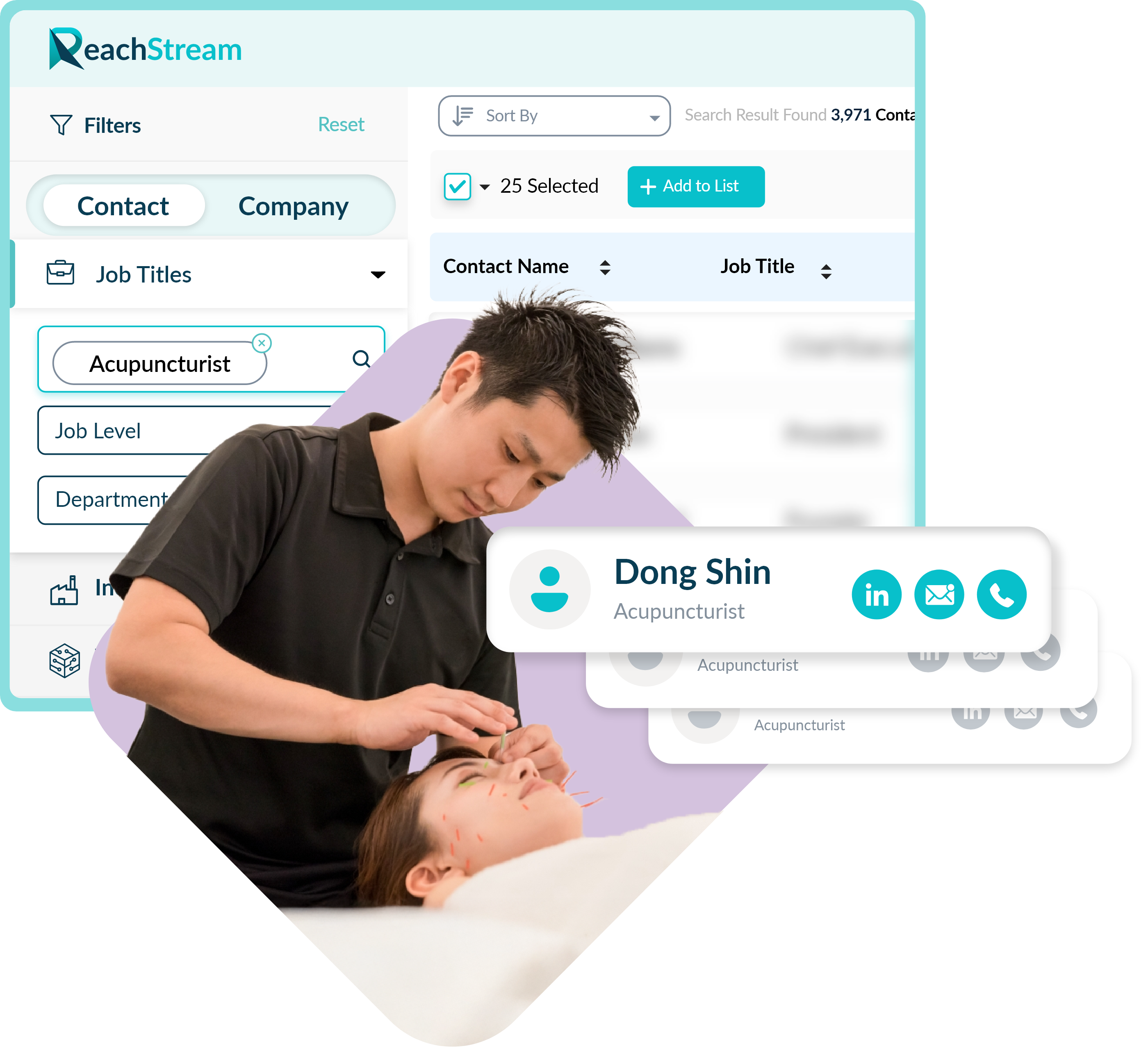 Acupuncturists Contact Database