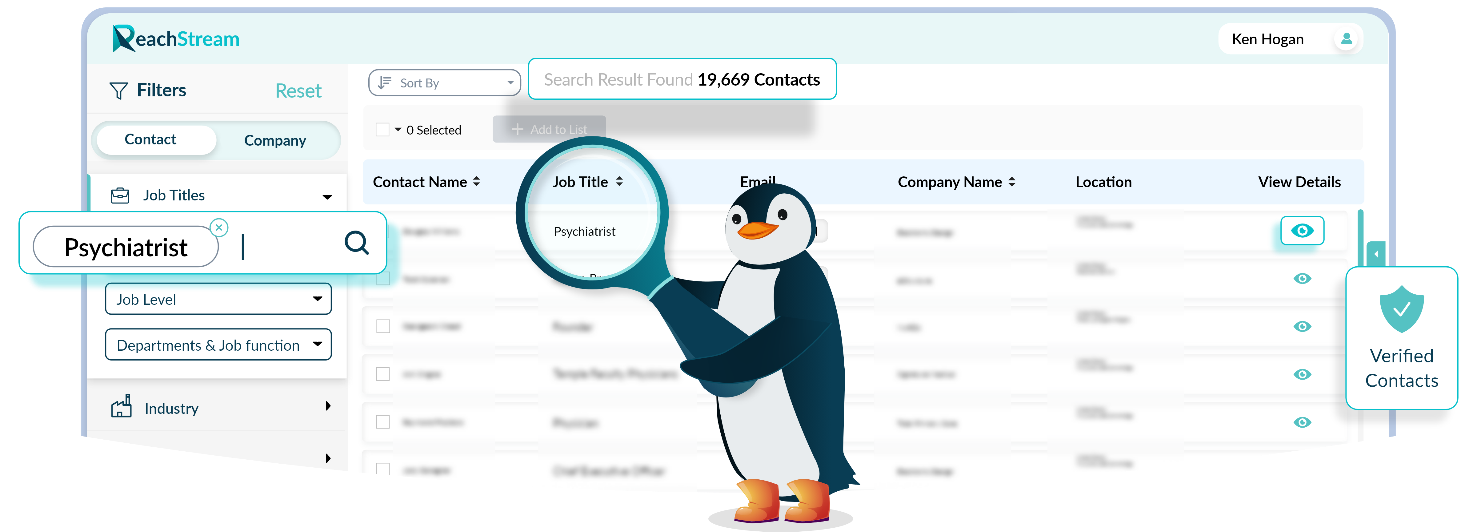 Get Verified Psychiatrist Email List From Reachstream