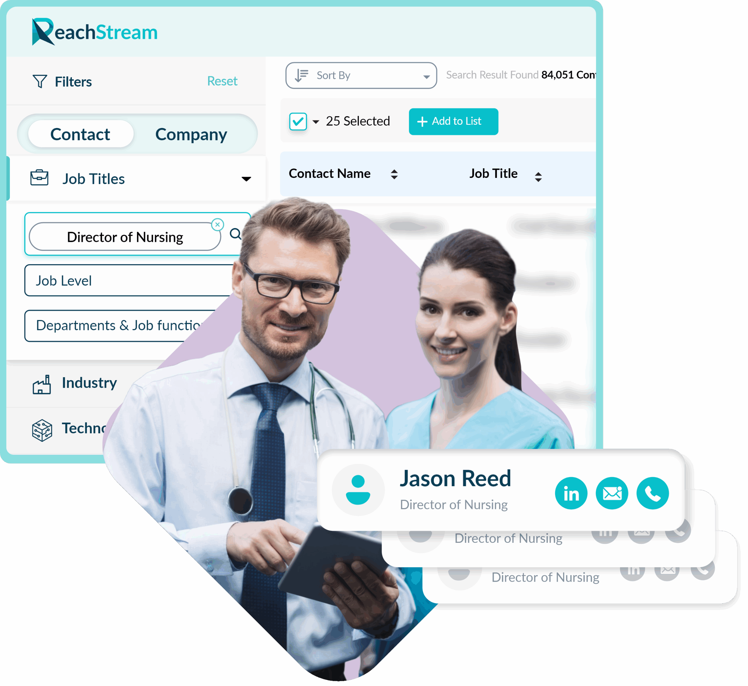 Get Verified Director Of Nursing Email List From Reachstream